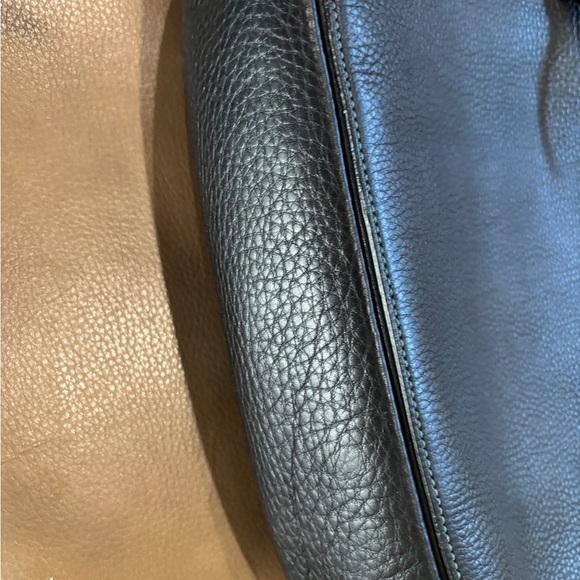 Coach Black Leather Shoulder Bag - Picture 6 of 7